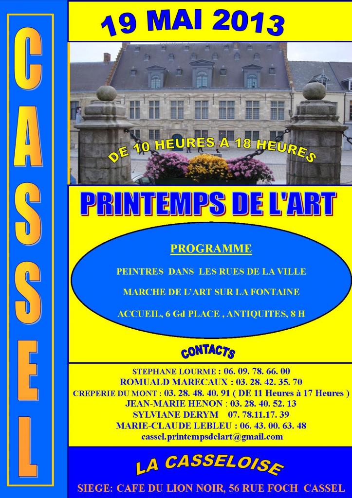 Cassel, Printemps de l'Art 2013